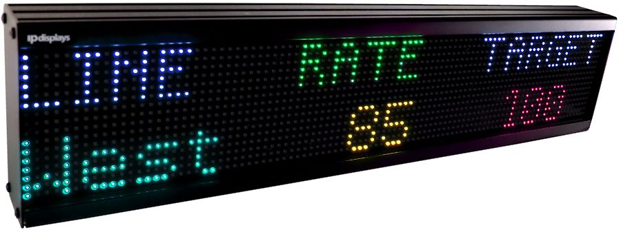 Indoor SMD Full Color LED Laufschrift, Message Board, LED Display,  Laufschrift, Textdisplay 