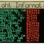 Flight Info on LED Display - IPdisplays